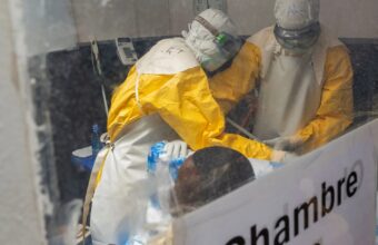 Health workers and public health authorities responding to an Ebola outbreak in the Democratic Republic of the Congo