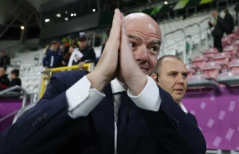 Gianni Infantino at a FIFA event
