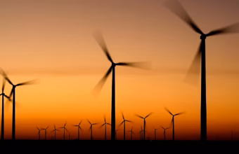 Renewable energy infrastructure representing the global shift toward cleaner power
