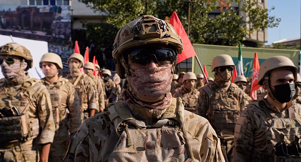 Iranian army ground forces remain deployed along the country's borders, according to an army commander