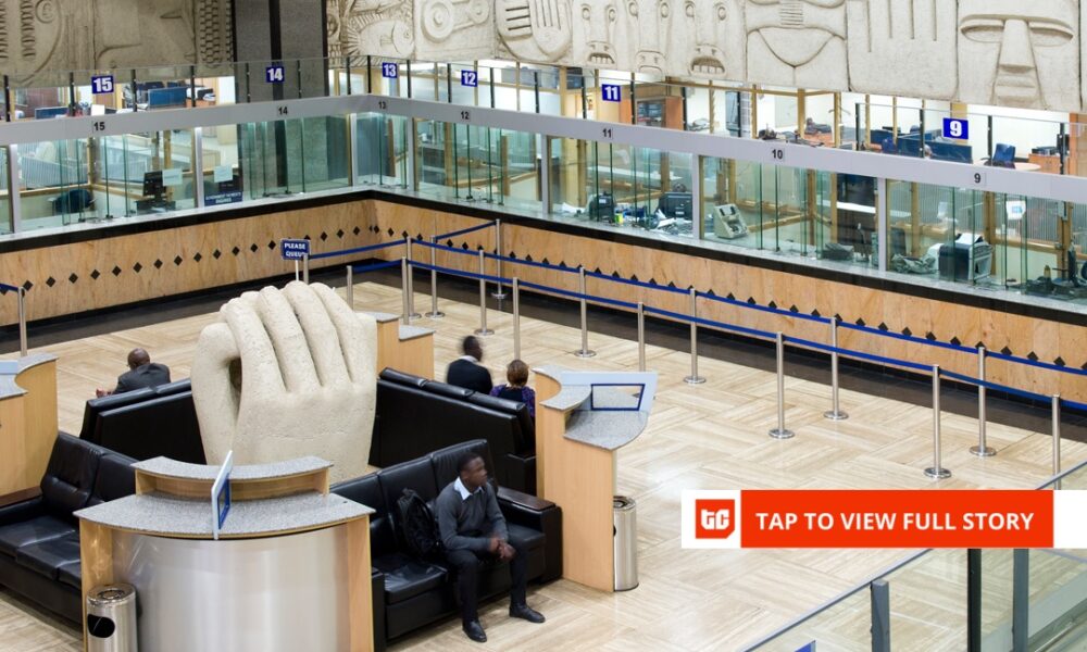 Digital payment services and financial technology concept in Kenya