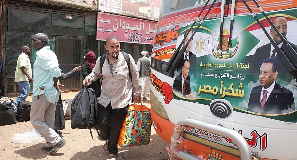 War-damaged buildings and streets in Khartoum as residents return to the Sudanese capital