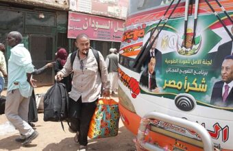 War-damaged buildings and streets in Khartoum as residents return to the Sudanese capital