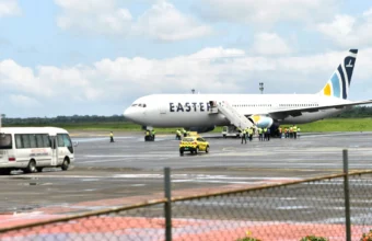 Roberts International Airport in Liberia, linked to the arrival of deportees from the United States