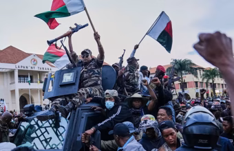 Madagascar activists gather during commemorations for protests that led to Andry Rajoelina's departure