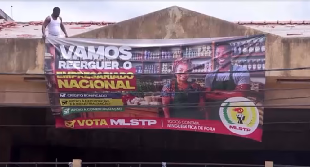 Voters and residents in the capital of São Tomé and Príncipe ahead of Sunday’s elections