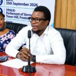 Sierra Leone journalists and parliamentary press representatives during discussions on access to information and media independence