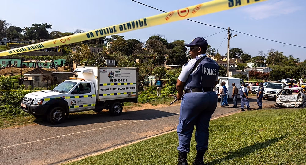 Police investigation following deadly shootings in South Africa