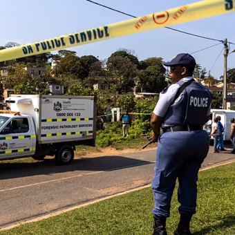 Police investigation following deadly shootings in South Africa
