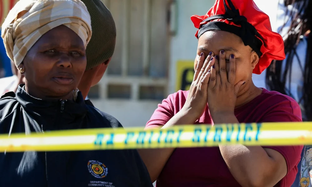 Police investigation following deadly shootings in South African townships