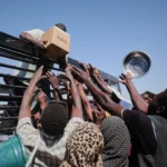 People affected by Sudan’s war and food crisis
