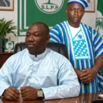 Hon. Alhaji Musa Tarawally during a political engagement