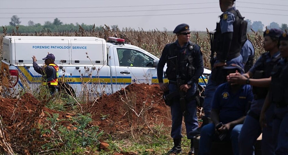 Police investigation in Tembisa after a woman was found dead near a cemetery