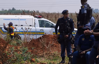 Soweto area in South Africa where an unidentified woman was found in a dam