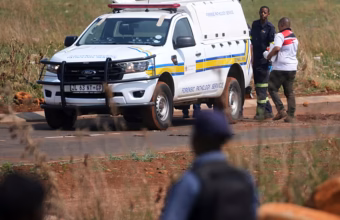 South African police investigation in Ekurhuleni