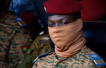 Captain Ibrahim Traoré of Burkina Faso