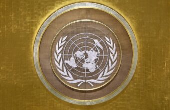United Nations Headquarters in New York City ahead of a meeting marking the Durban Declaration anniversary