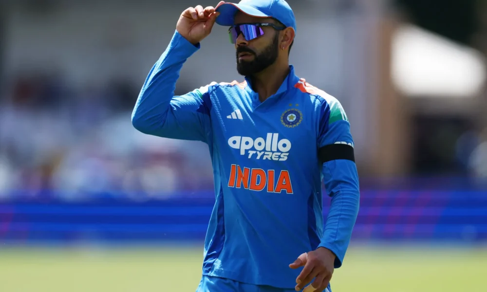 Virat Kohli during India's one-day international cricket campaign