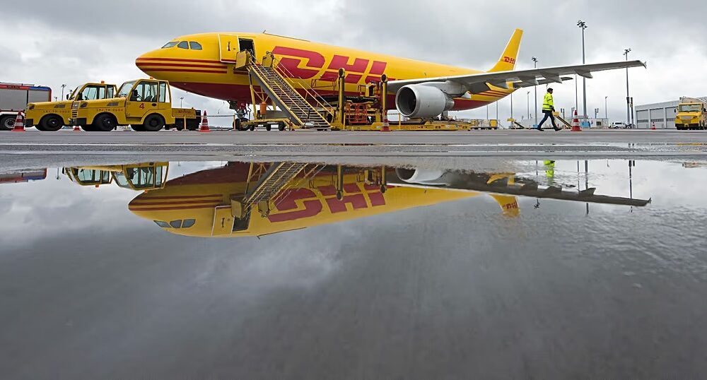Cargo aircraft prepared for air freight operations in Africa