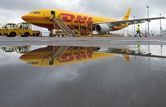 Cargo aircraft prepared for air freight operations in Africa