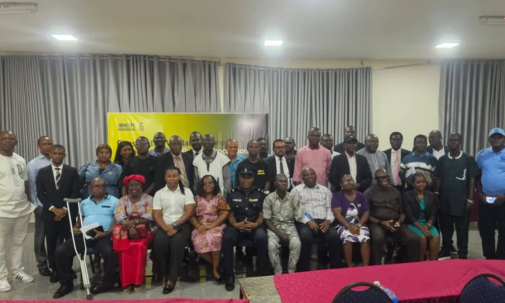 Validation workshop on proposed reforms to Sierra Leone's public procession laws