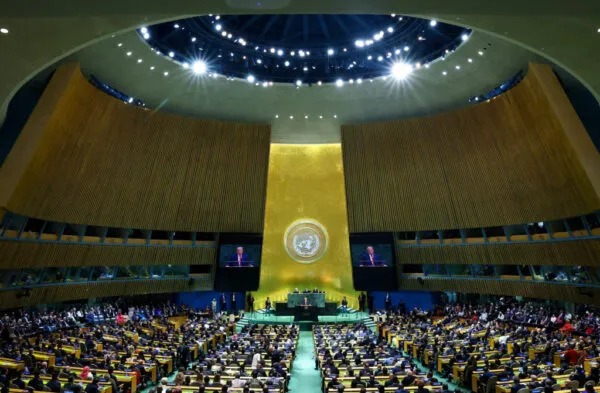 African Union and United Nations officials sign renewed cooperation agreements at UN Headquarters in New York