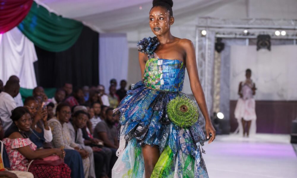 Recycled waste takes centre stage at Bujumbura fashion show