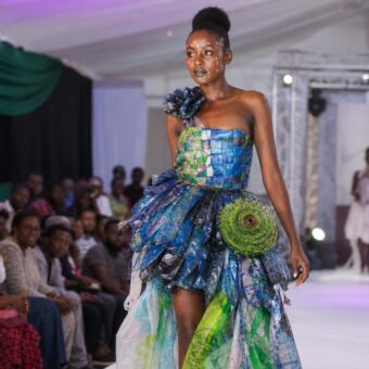 Recycled waste takes centre stage at Bujumbura fashion show