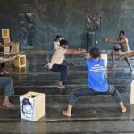 Deaf and hard-of-hearing dancers using the Vibra-Signe technique in Bobo-Dioulasso, Burkina Faso