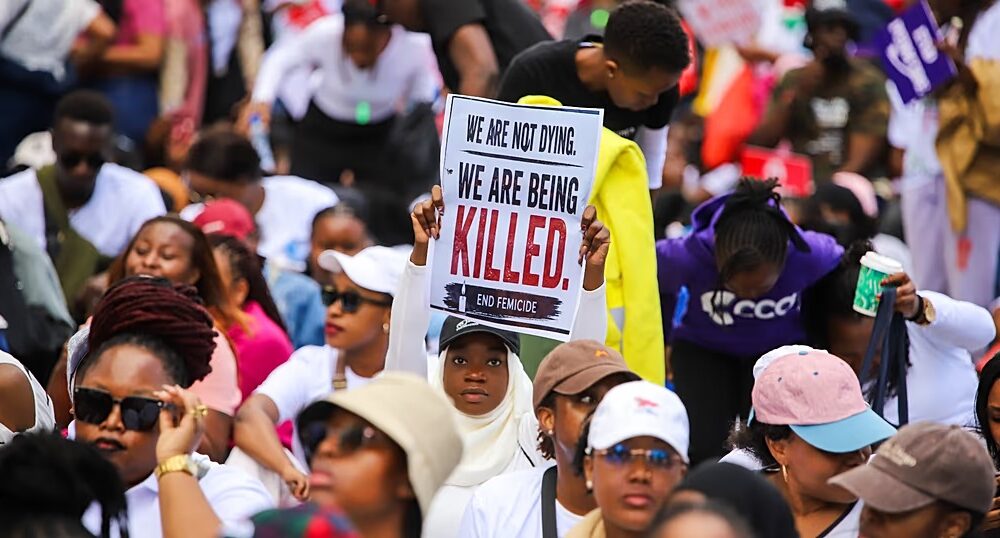 Cameroonian women and rights advocates calling for stronger action against gender-based violence