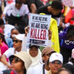 Cameroonian women and rights advocates calling for stronger action against gender-based violence