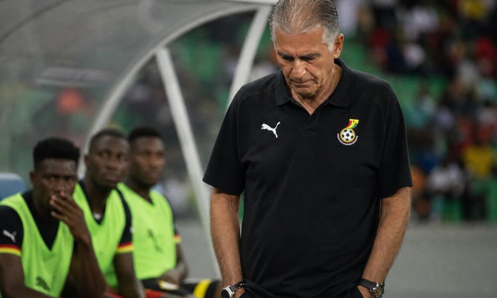 Carlos Queiroz Leaves Ghana Post After Two AFCON Qualifying Defeats
