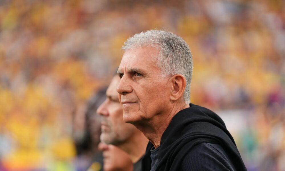 Carlos Queiroz during his time as Ghana coach