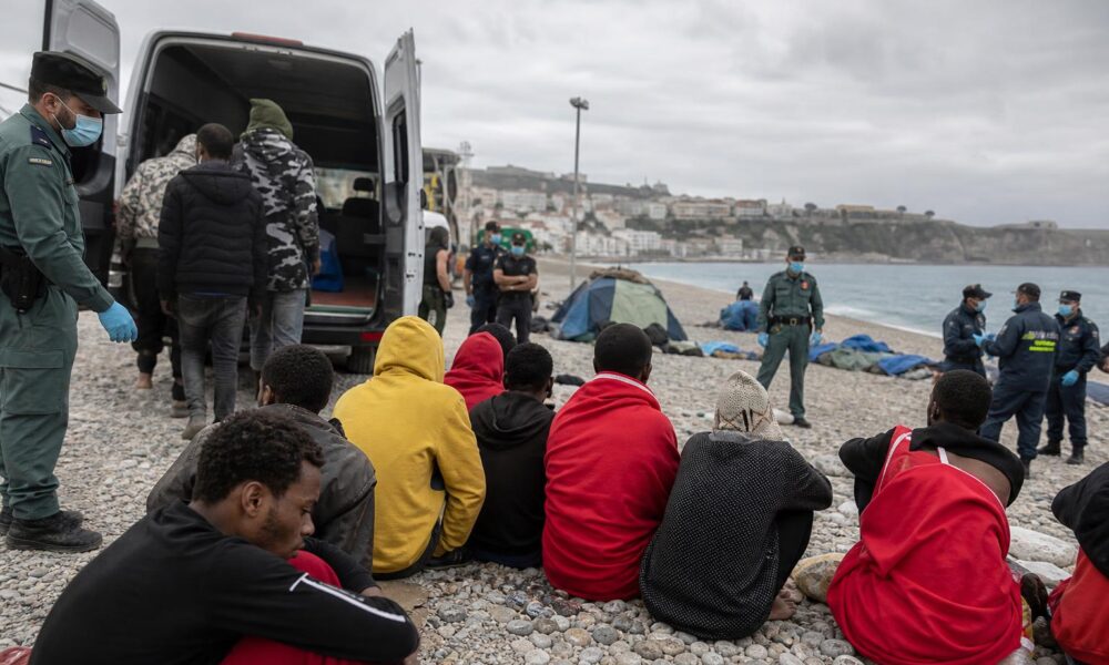 Ceuta Begins Moving Migrants From Beach Camp Ahead of Royal Visit