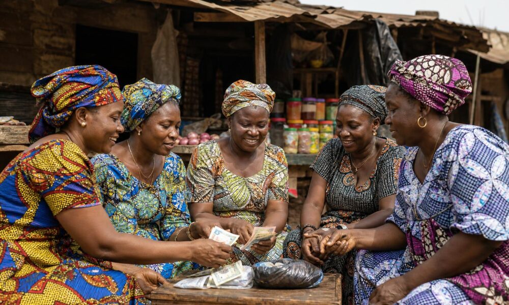 Collective Savings Help Mobaye Women Finance Businesses and Family Needs