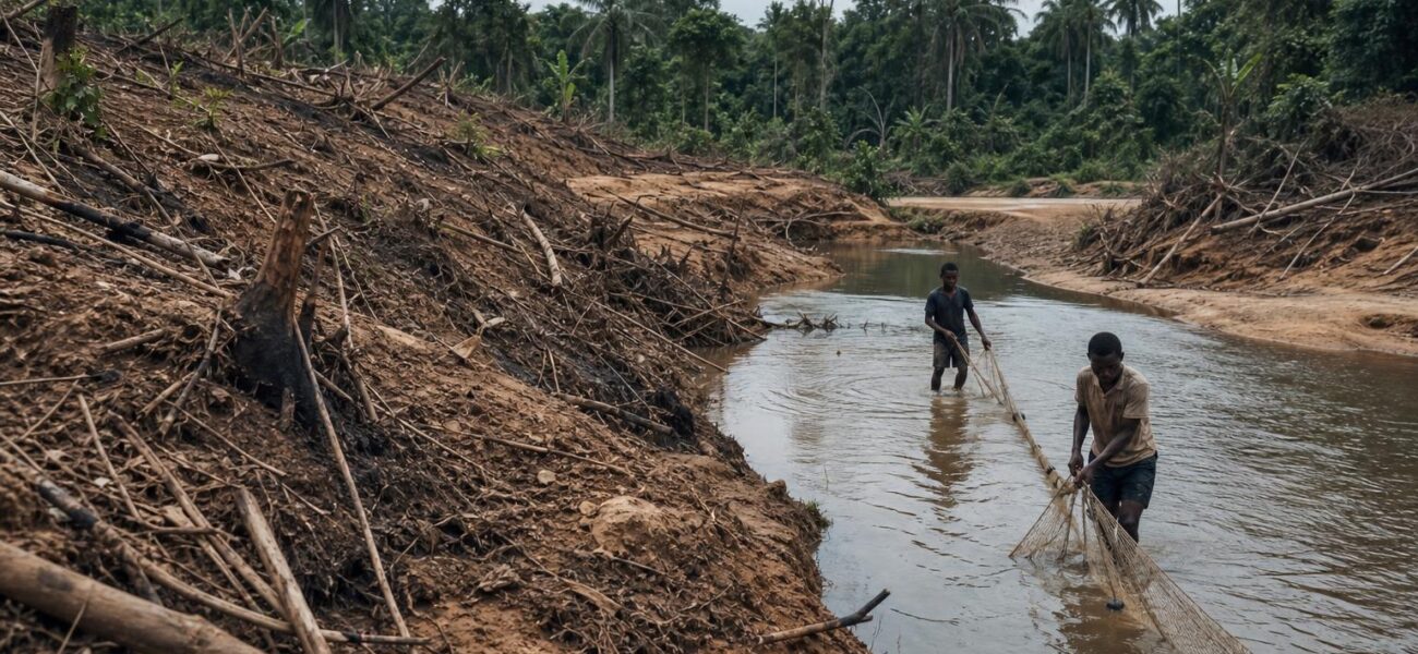 Deforestation Puts Mbali River Fish Stocks and Boali Livelihoods at Risk