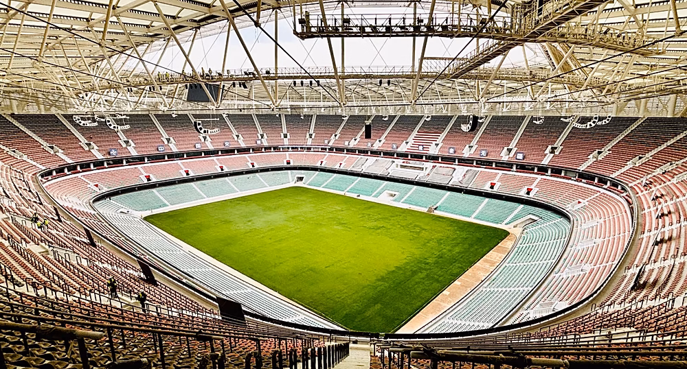 Talanta Sports International Stadium in Nairobi, Kenya, one of the main infrastructure projects for AFCON 2027