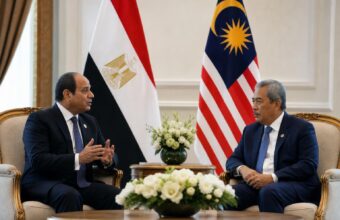 Egypt and Malaysia Call for Political Settlement to Middle East Conflict
