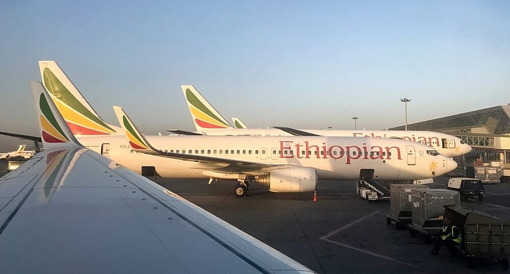 Ethiopian Airlines Boeing cargo aircraft