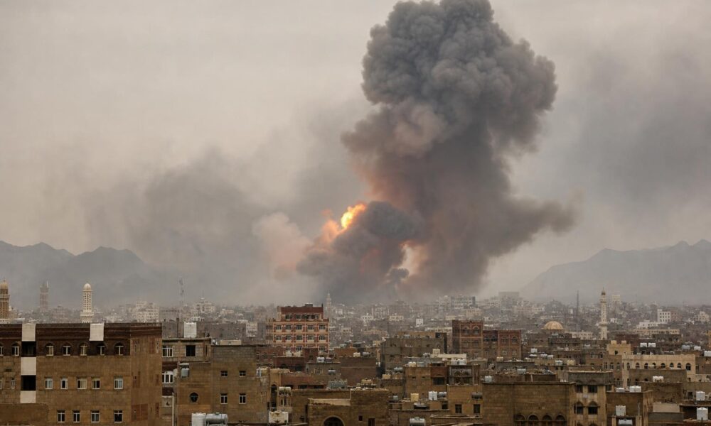 Explosions Reported in Sanaa as Houthis Claim Saudi Airstrikes