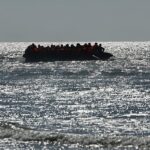 The English Channel, where a migrant boat sank in November 2021