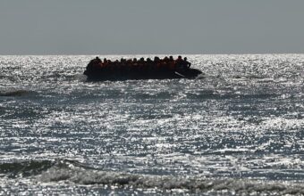 The English Channel, where a migrant boat sank in November 2021