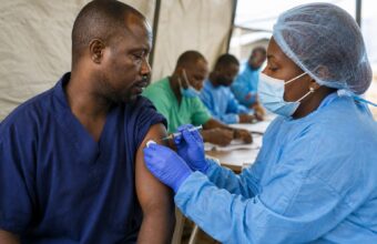 Frontline Workers Receive Ervebo Vaccine as Ebola Outbreak Intensifies in DR Congo