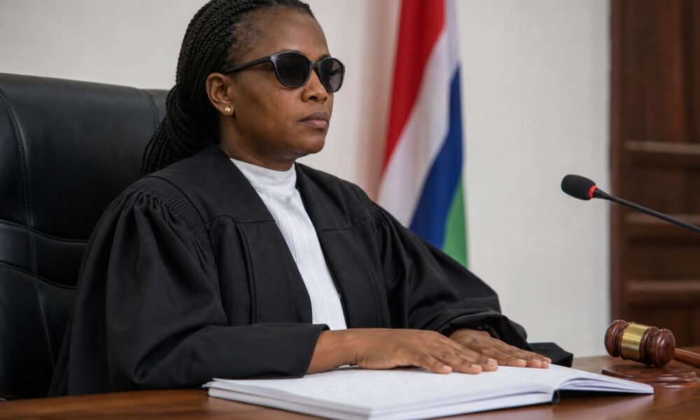 Gambia’s First Visually Impaired Magistrate Presses for Inclusive Institutions