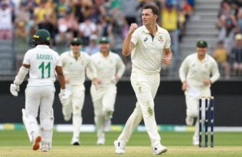 Hazlewood six-for drives Australia to 214-run win over South Africa