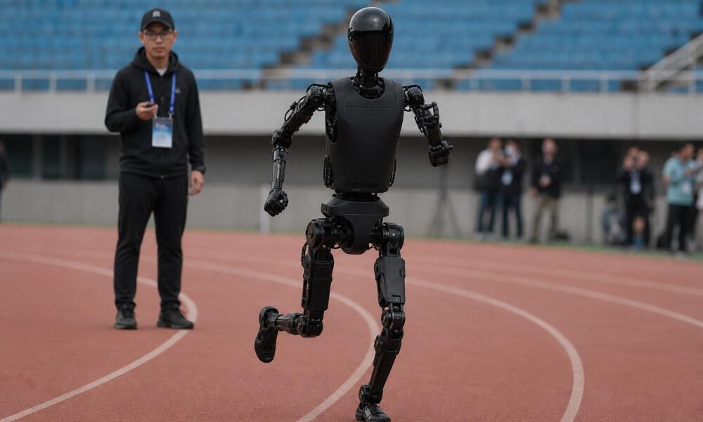 Humanoid Robots Attempt Athletic Events at Beijing Games