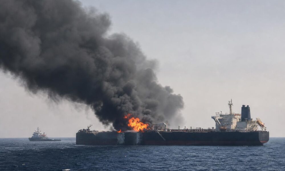 IRGC Navy Says Two Supertankers Exploded Near Strait of Hormuz