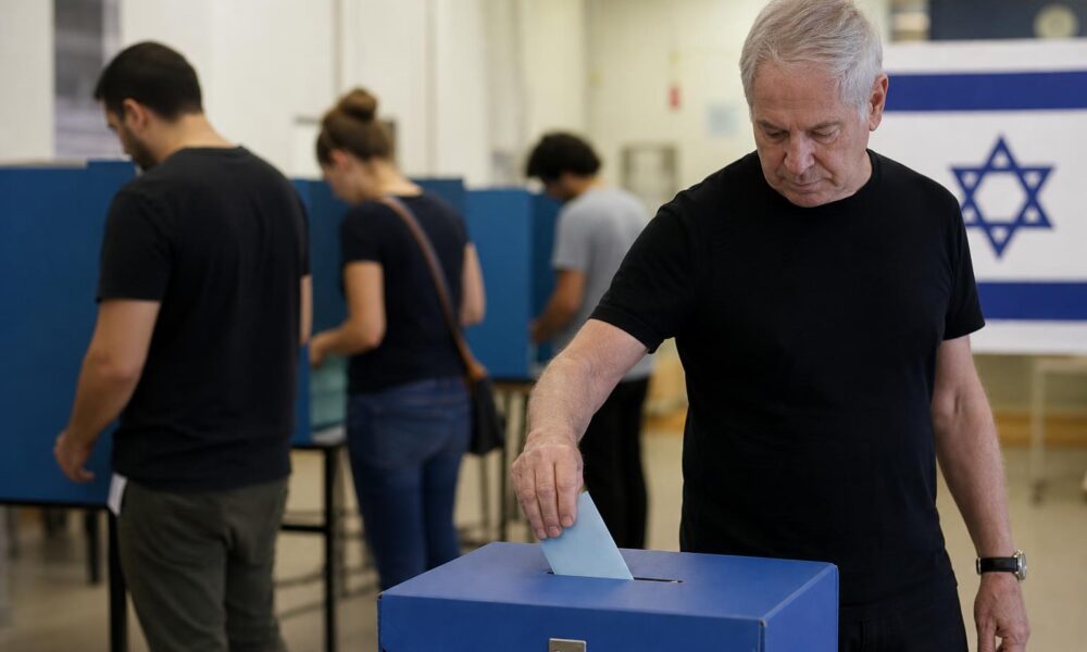Opposition Leads in Israel Exit Polls, but Majority Remains Out of Reach