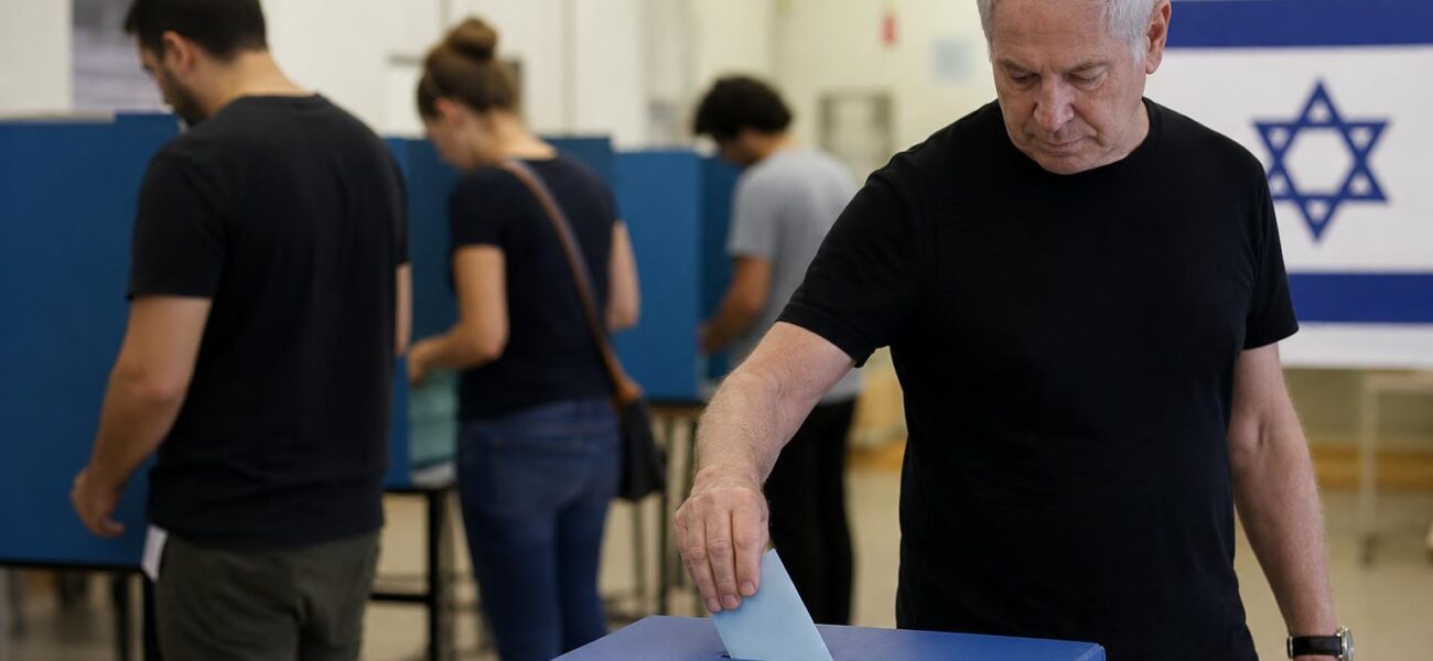 Opposition Leads in Israel Exit Polls, but Majority Remains Out of Reach