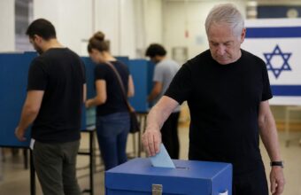 Opposition Leads in Israel Exit Polls, but Majority Remains Out of Reach